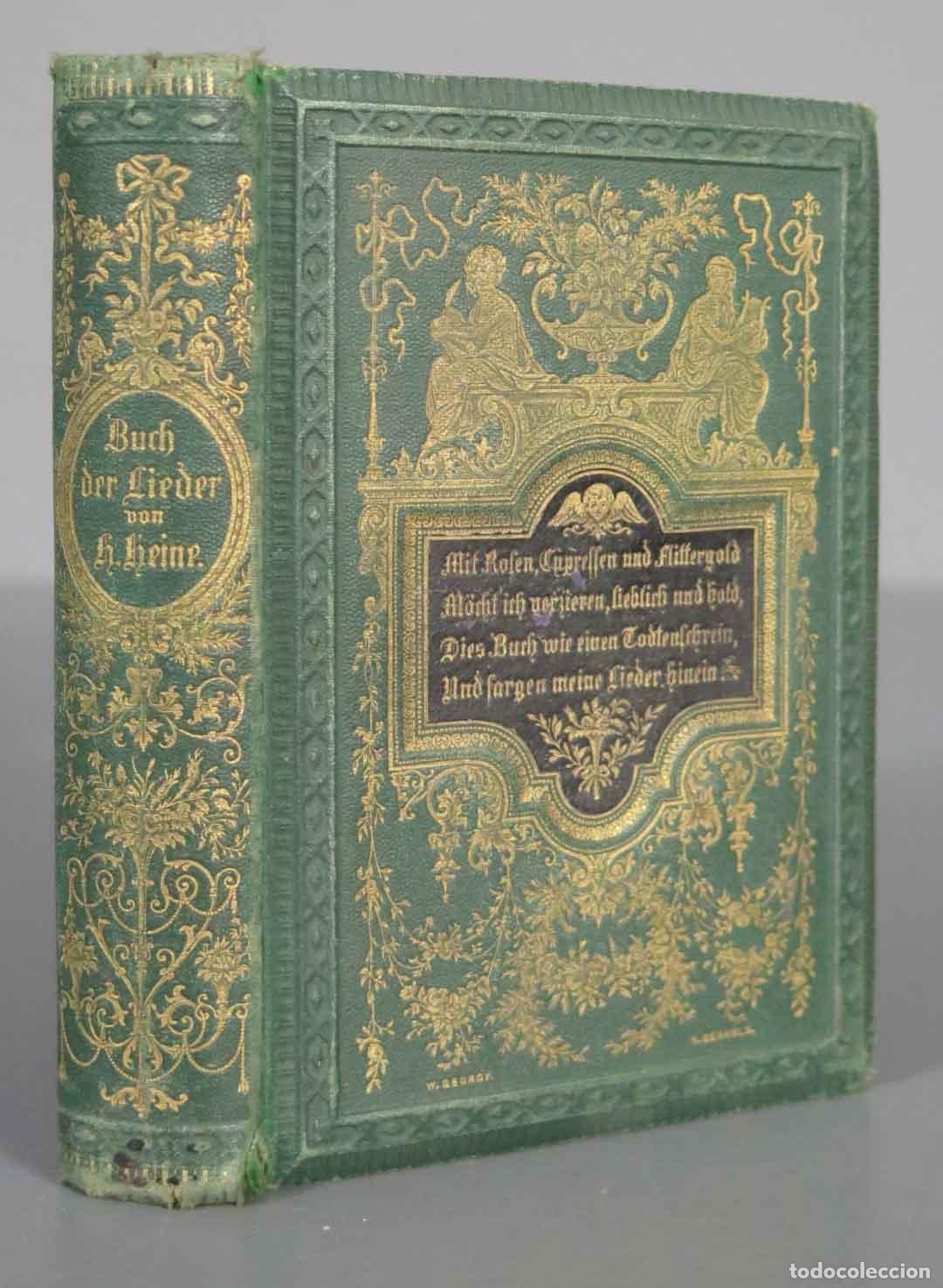 Libros antiguos: Buch der Lieder. HEINE . 1877 - Foto 1