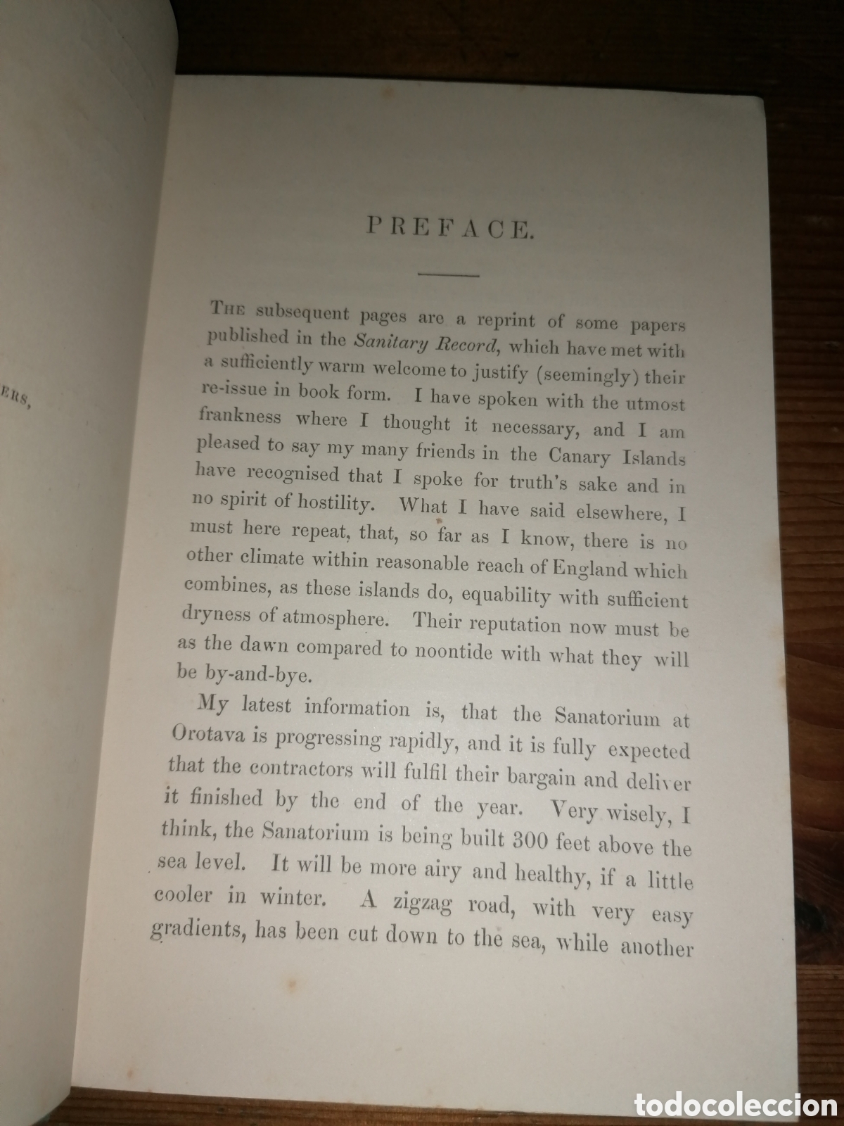 Libros antiguos: THE CANARIES FOR CONSUMPTIVES - E. Page Thurstan, M D - 1889 - Foto 3