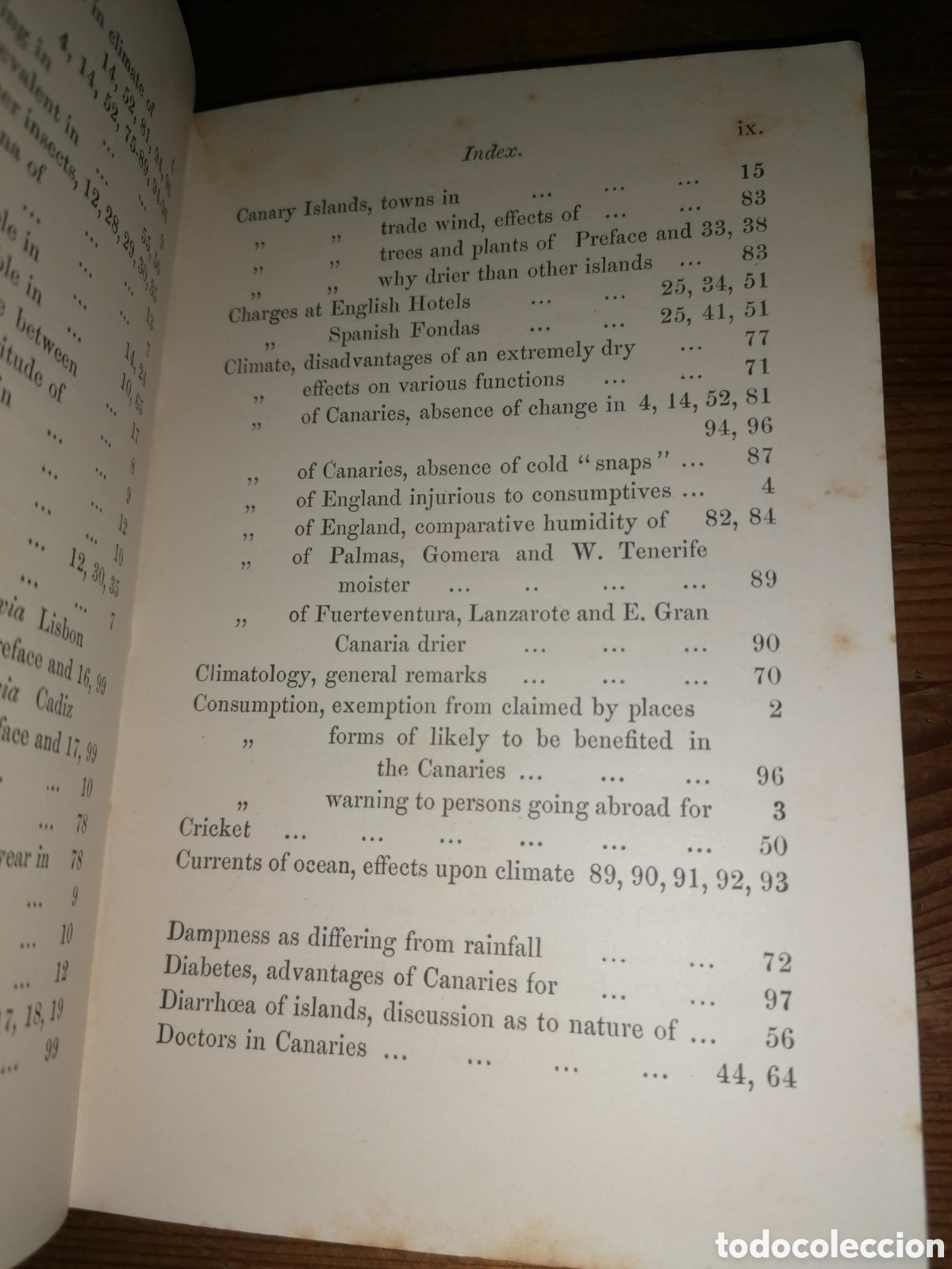Libros antiguos: THE CANARIES FOR CONSUMPTIVES - E. Page Thurstan, M D - 1889 - Foto 8