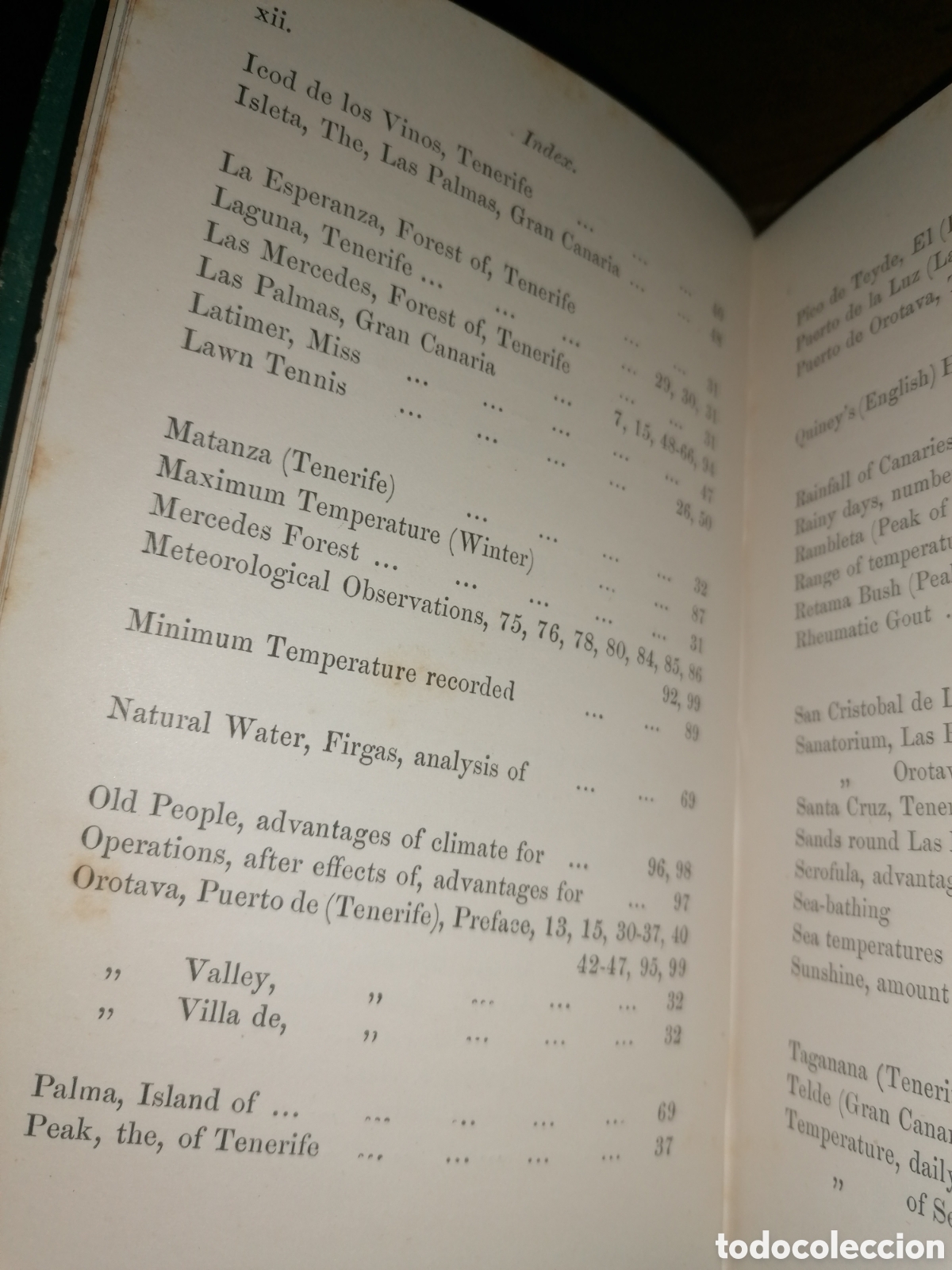 Libros antiguos: THE CANARIES FOR CONSUMPTIVES - E. Page Thurstan, M D - 1889 - Foto 11