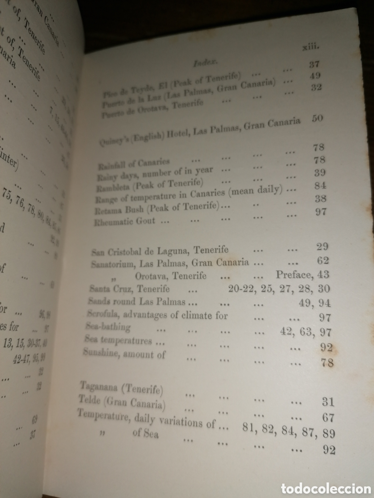 Libros antiguos: THE CANARIES FOR CONSUMPTIVES - E. Page Thurstan, M D - 1889 - Foto 12