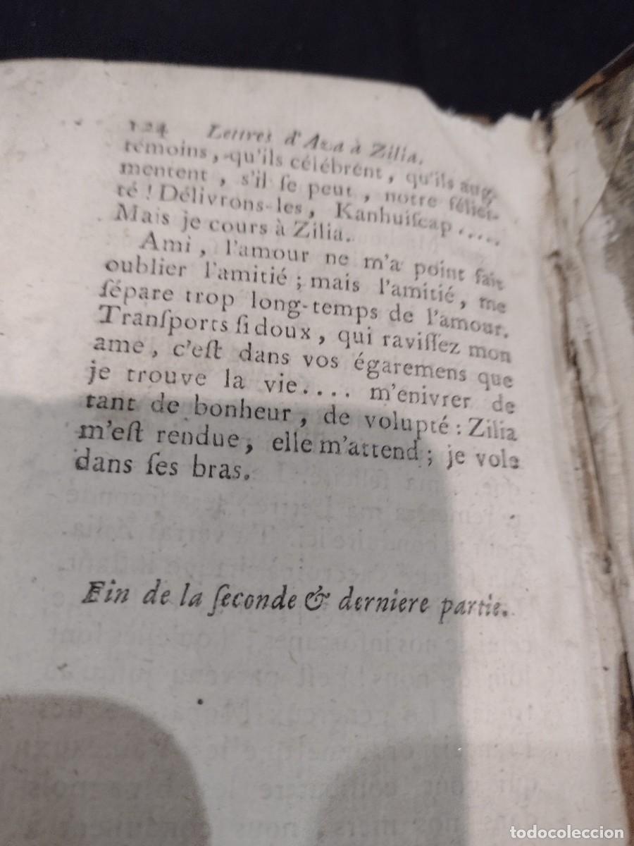Libros antiguos: Lettres D&acute;Une P&eacute;ruvienne 1764 - 1 & 2 Partie - Foto 5