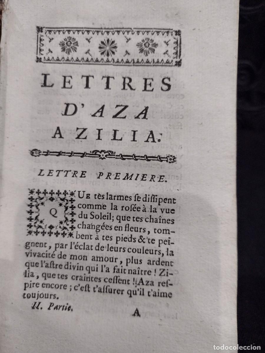 Libros antiguos: Lettres D&acute;Une P&eacute;ruvienne 1764 - 1 & 2 Partie - Foto 6