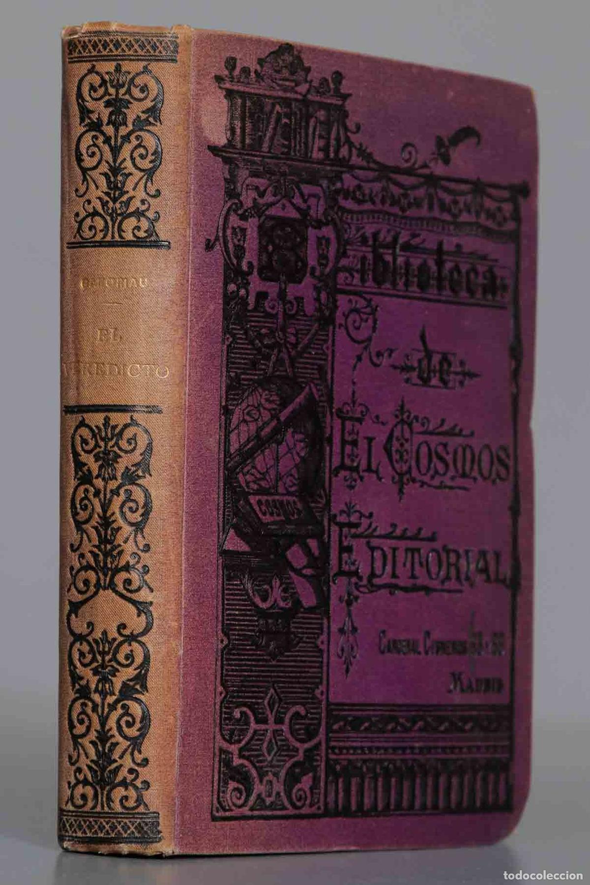 Libros antiguos: El Veredicto, Emilio Gaboriau - Foto 2