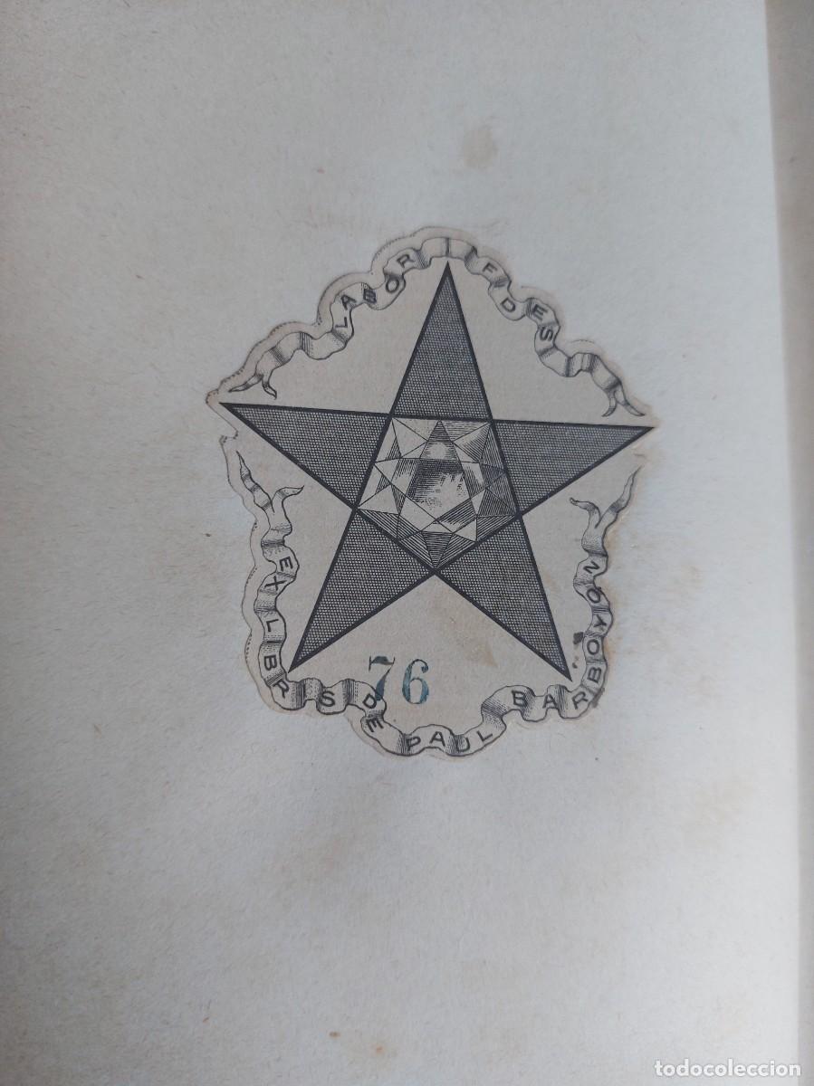 Libros antiguos: La cabra dorada - Paul Arene - 1893- con ex libris - Foto 2