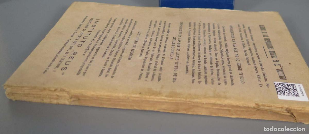 Libros antiguos: DEPOSITARIOS DE FONDOS. 1931 - Foto 2