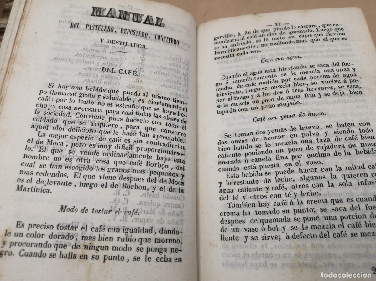 Libros antiguos: MANUAL DE REPOSTEROS GARDELLI 1843 RARISIMO - Foto 7