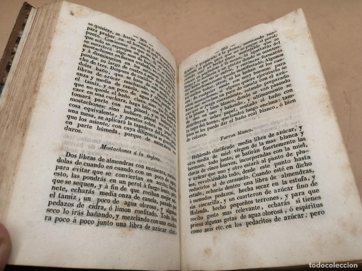 Libros antiguos: MANUAL DE REPOSTEROS GARDELLI 1843 RARISIMO - Foto 8