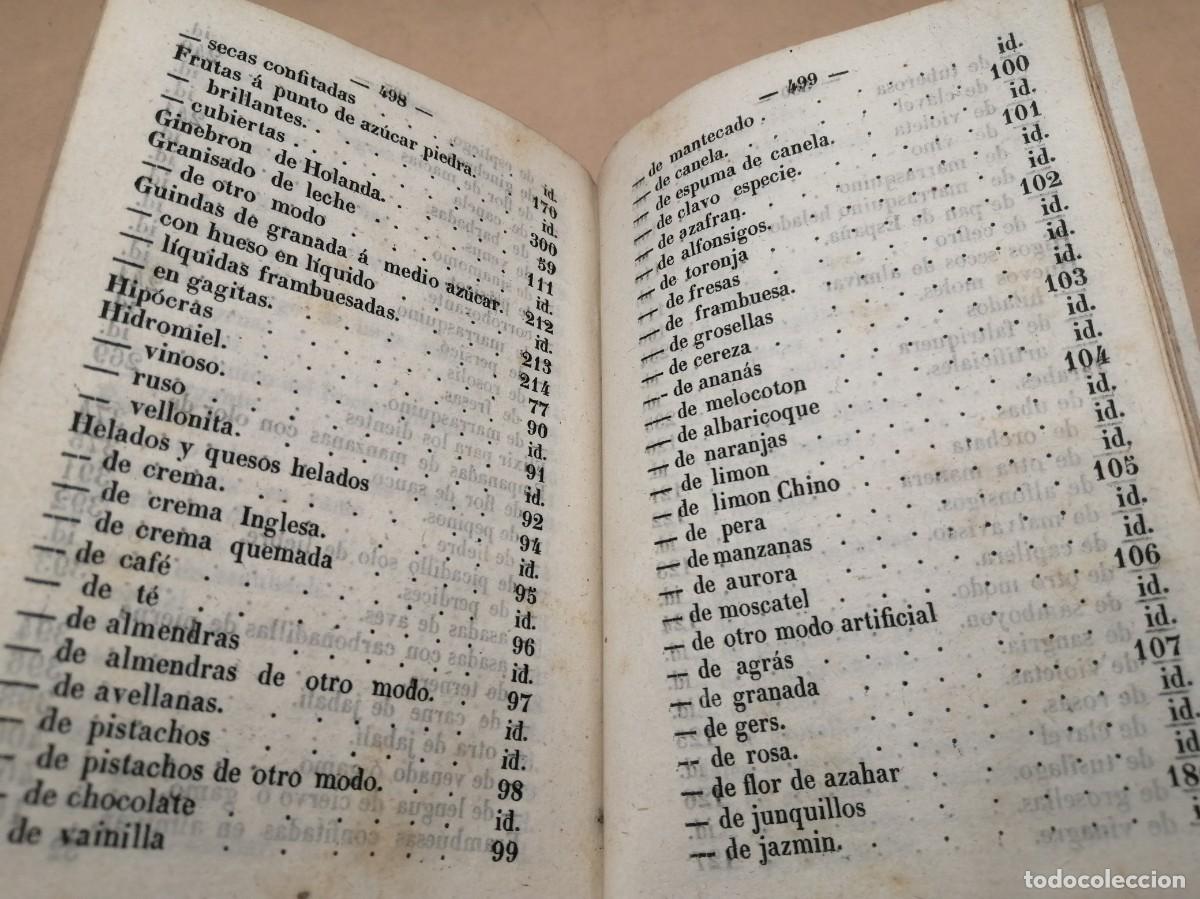 Libros antiguos: MANUAL DE REPOSTEROS GARDELLI 1843 RARISIMO - Foto 12