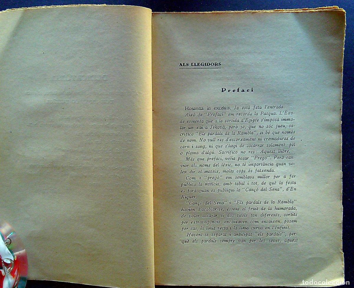 Libros antiguos: ELS PARDALS DE LA RAMBLA - CONTES - PLANAS SALA, EMILI - 1928 - Foto 4
