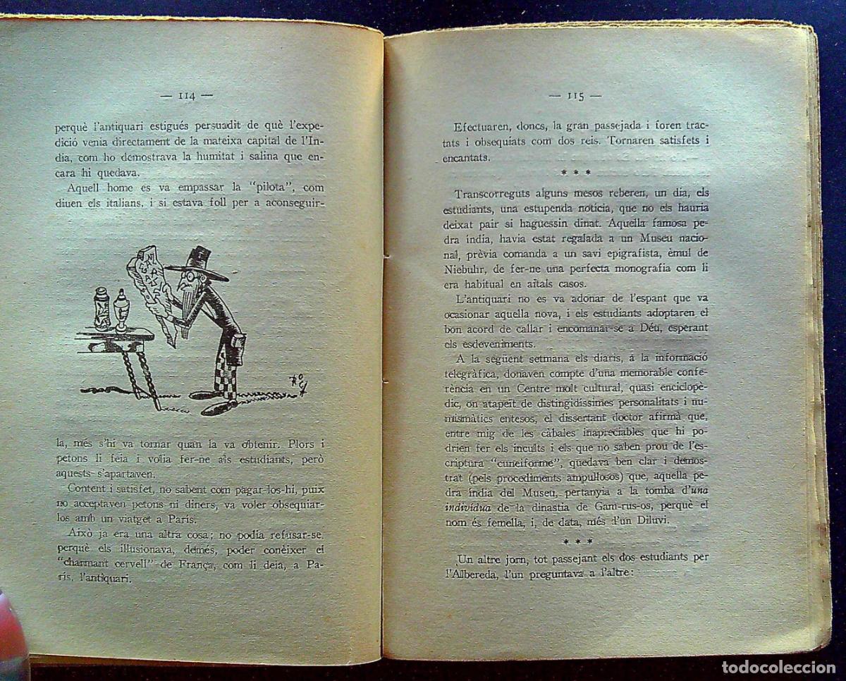 Libros antiguos: ELS PARDALS DE LA RAMBLA - CONTES - PLANAS SALA, EMILI - 1928 - Foto 11