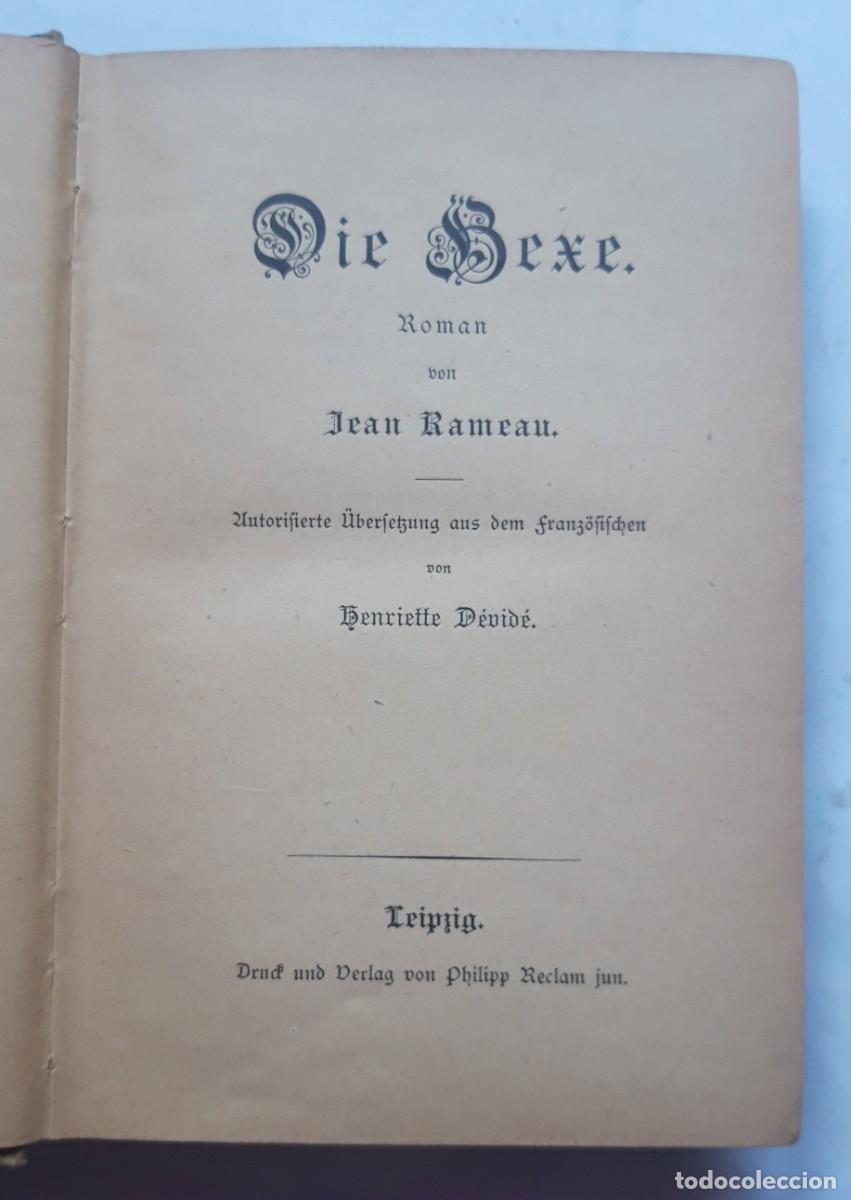 Libros antiguos: Die Hexe Roman - Edici&oacute;n en Alem&aacute;n - Foto 4