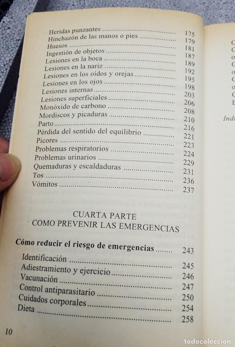 Libros antiguos: PRIMEROS AUXILIOS PARA PERROS - Foto 5