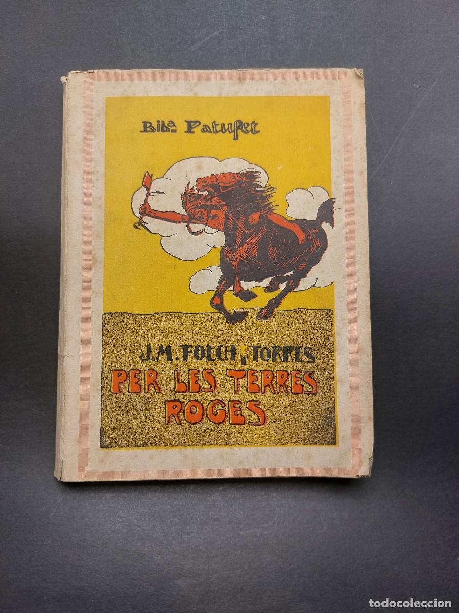 Libros antiguos: PER LES TERRES ROGES A&Ntilde;O 1935 - Foto 1