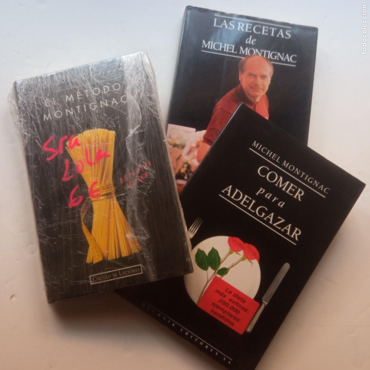 Libros antiguos: Lote Michel Montignac - Foto 2