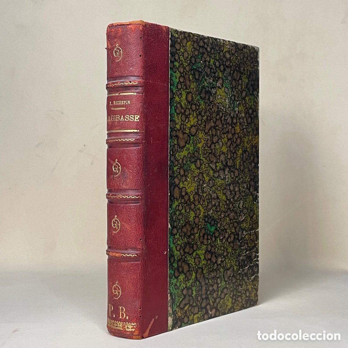 Libros antiguos: Lagibasse - Jean Richepin - con ex libris -1900 - Foto 1