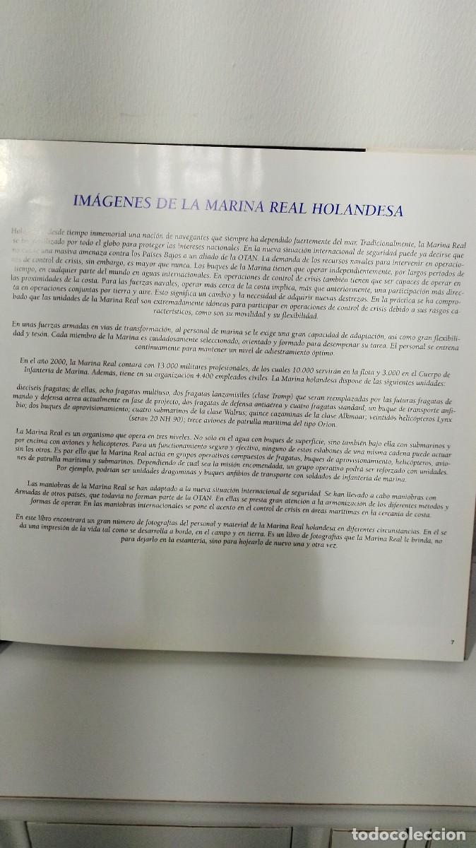 Libros antiguos: LIBRO MARINA REAL DE HOLANDA - Foto 3