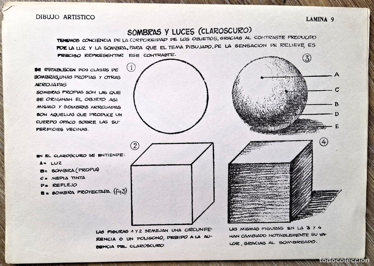 Libros antiguos: Dibujo 2&ordm;. Prof Garc&iacute;a Camacho - Foto 4
