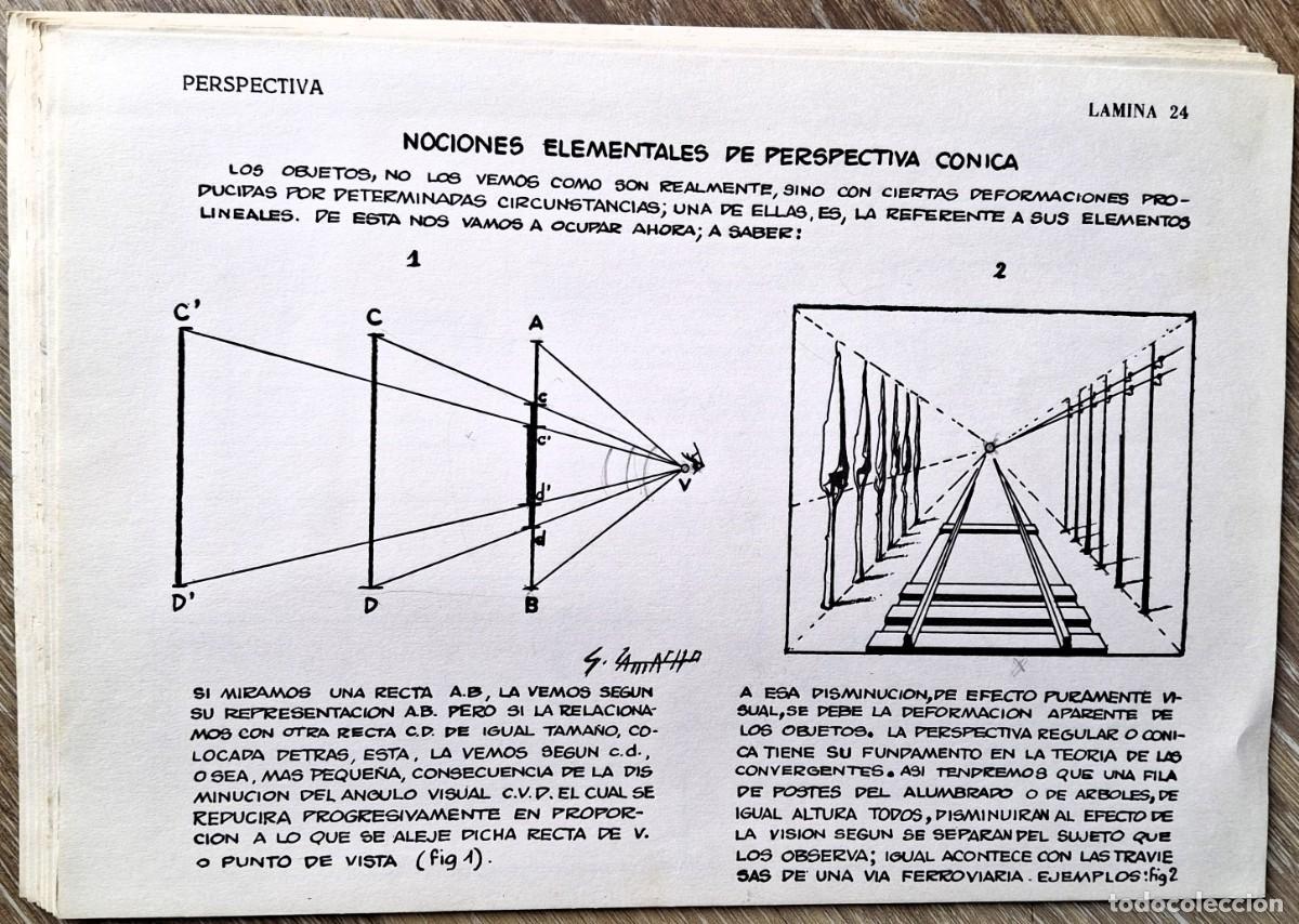 Libros antiguos: Dibujo 2&ordm;. Prof Garc&iacute;a Camacho - Foto 5