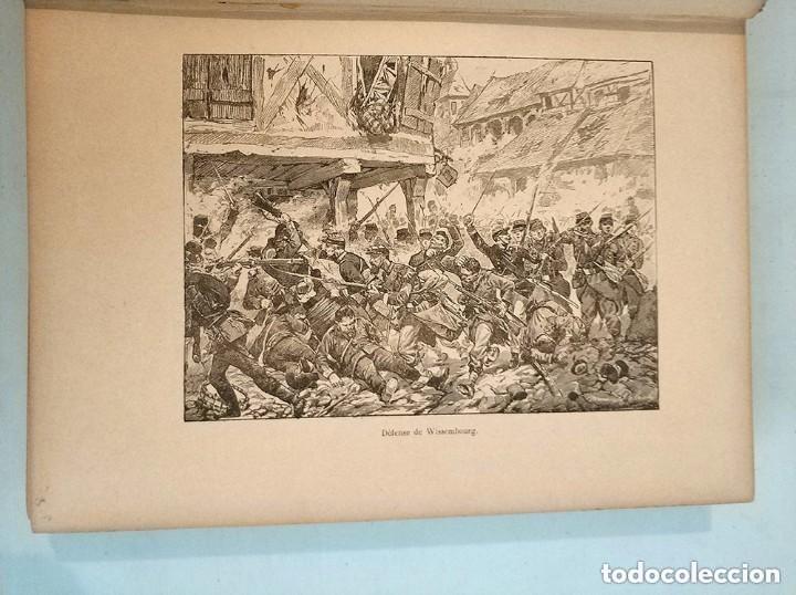 Libros antiguos: scenes et episodes de la guerre 1870-71 le commandant rousset paris - Foto 3