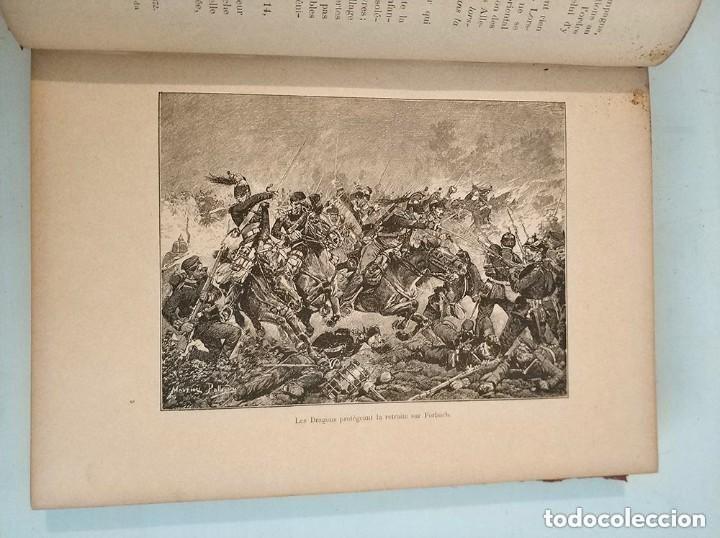 Libros antiguos: scenes et episodes de la guerre 1870-71 le commandant rousset paris - Foto 4