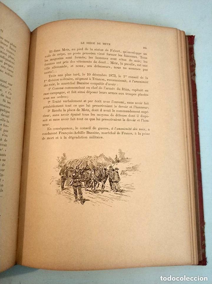 Libros antiguos: scenes et episodes de la guerre 1870-71 le commandant rousset paris - Foto 5