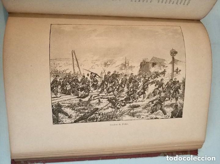 Libros antiguos: scenes et episodes de la guerre 1870-71 le commandant rousset paris - Foto 6