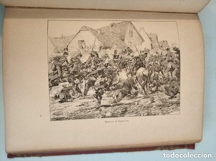 Libros antiguos: scenes et episodes de la guerre 1870-71 le commandant rousset paris - Foto 8