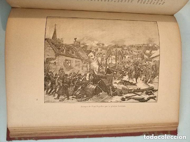 Libros antiguos: scenes et episodes de la guerre 1870-71 le commandant rousset paris - Foto 9