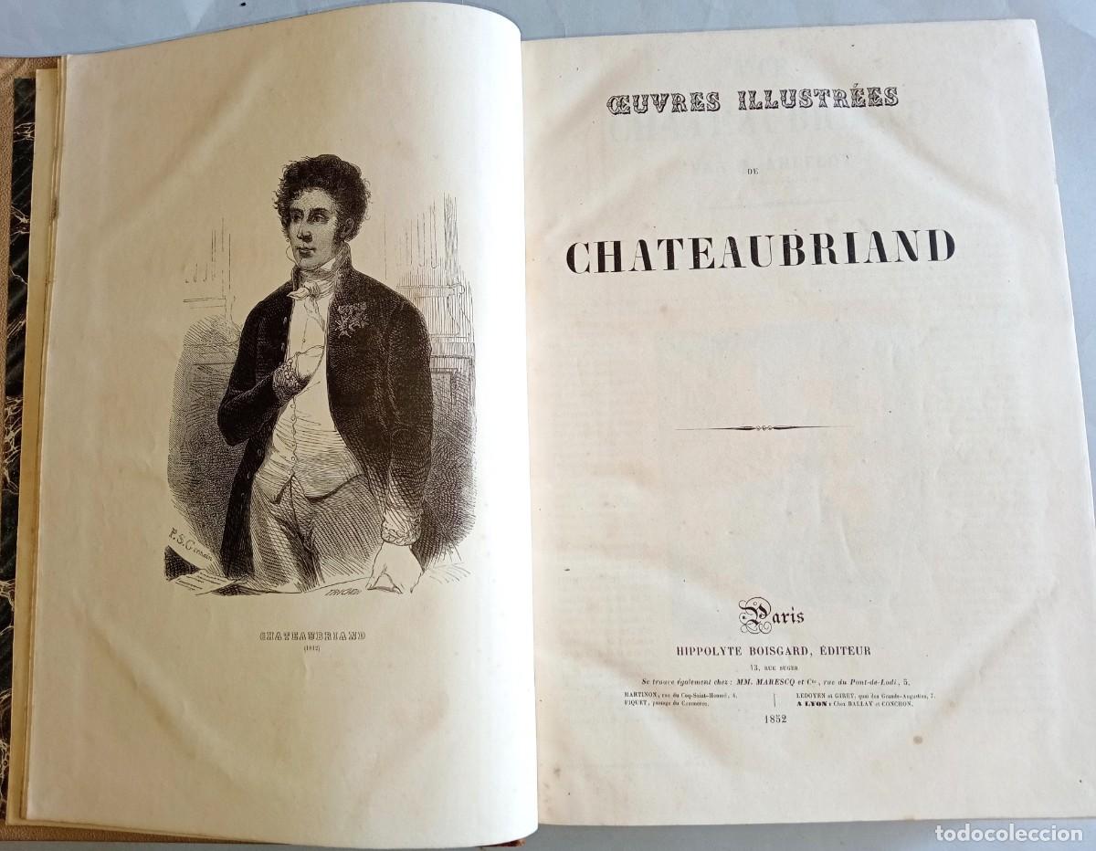 Libros antiguos: OEUVRES ILLUSTR&Eacute;ES DE CHATEAUBRIAND - Foto 2