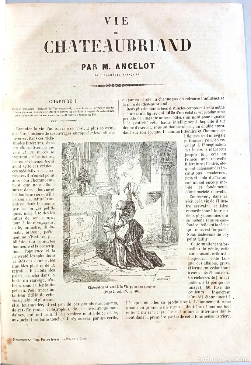 Libros antiguos: OEUVRES ILLUSTR&Eacute;ES DE CHATEAUBRIAND - Foto 3