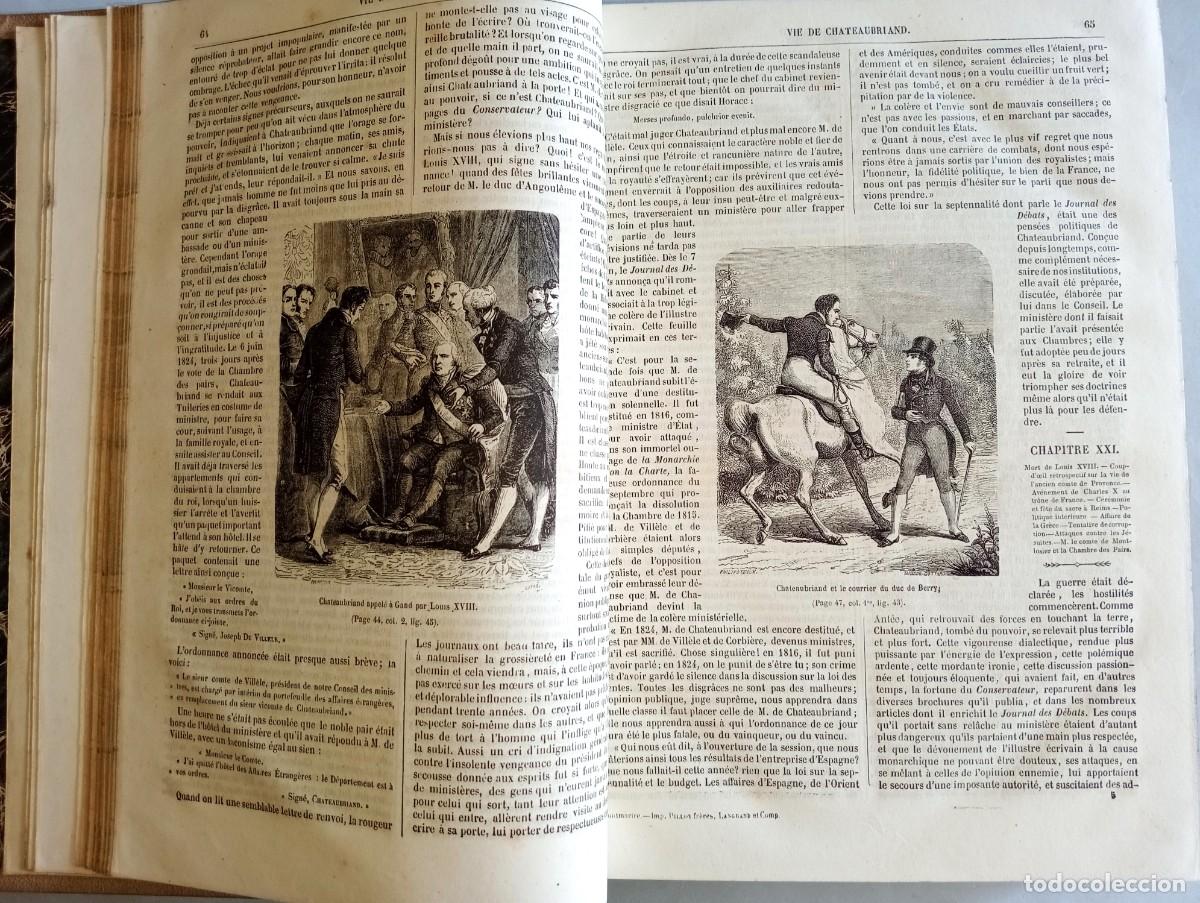 Libros antiguos: OEUVRES ILLUSTR&Eacute;ES DE CHATEAUBRIAND - Foto 4