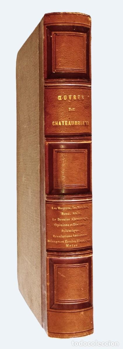 Libros antiguos: OEUVRES ILLUSTR&Eacute;ES DE CHATEAUBRIAND - Foto 9