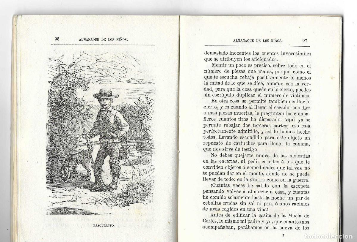 Old books: ALMANAQUE DE LOS NI&Ntilde;OS PARA 1878. CAZA CUENTOS POES&Iacute;AS ...