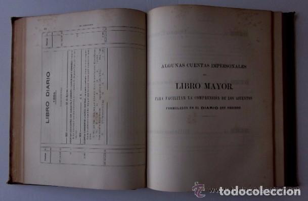 Libros antiguos: EL CONSULTOR TENEDOR DE LIBROS - 2 TOMOS - A&Ntilde;O 1892 - Foto 8