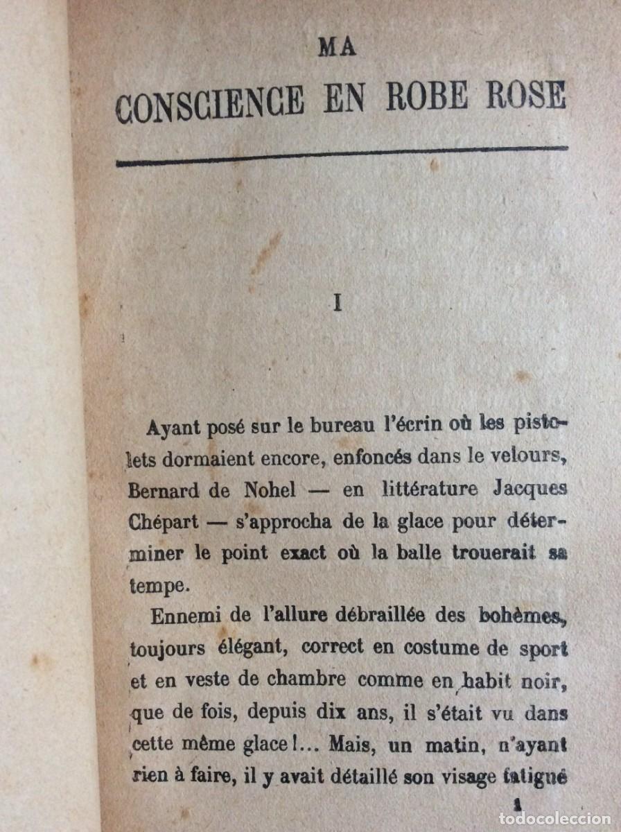Libros antiguos: Ma conscience en robe rose. GUY CHANTEPLEURE - Foto 4