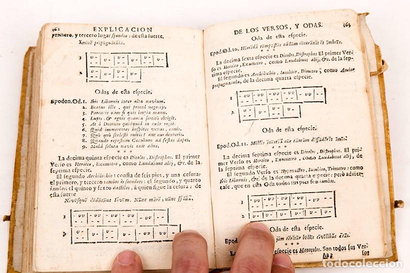 Libros antiguos: HORACIO ESPA&Ntilde;OL - Quinto Horacio Flaco - 1699 - DIF&Iacute;CIL - Foto 9