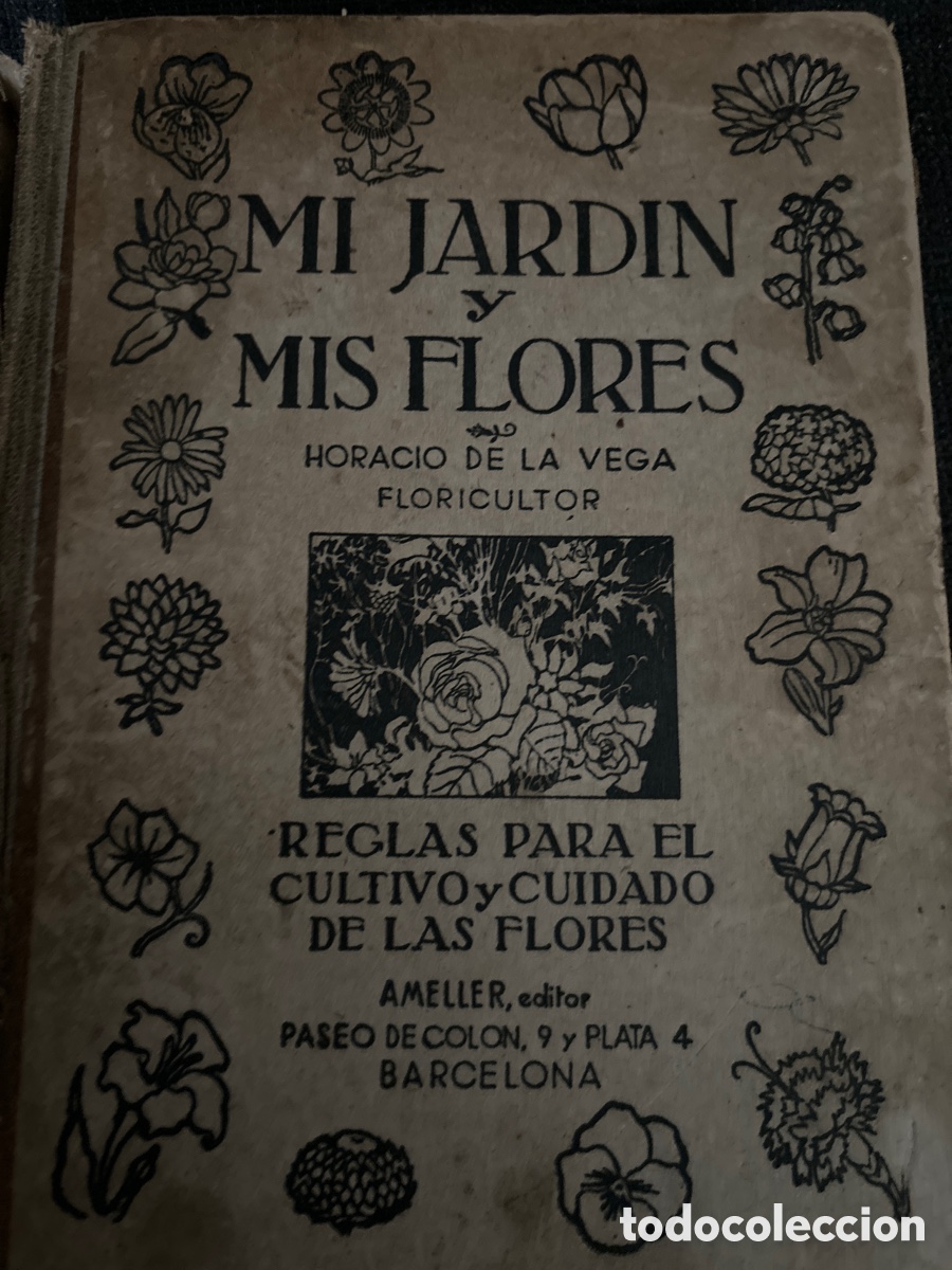 Libros antiguos: Mi jard&iacute;n y mis flores - Foto 2
