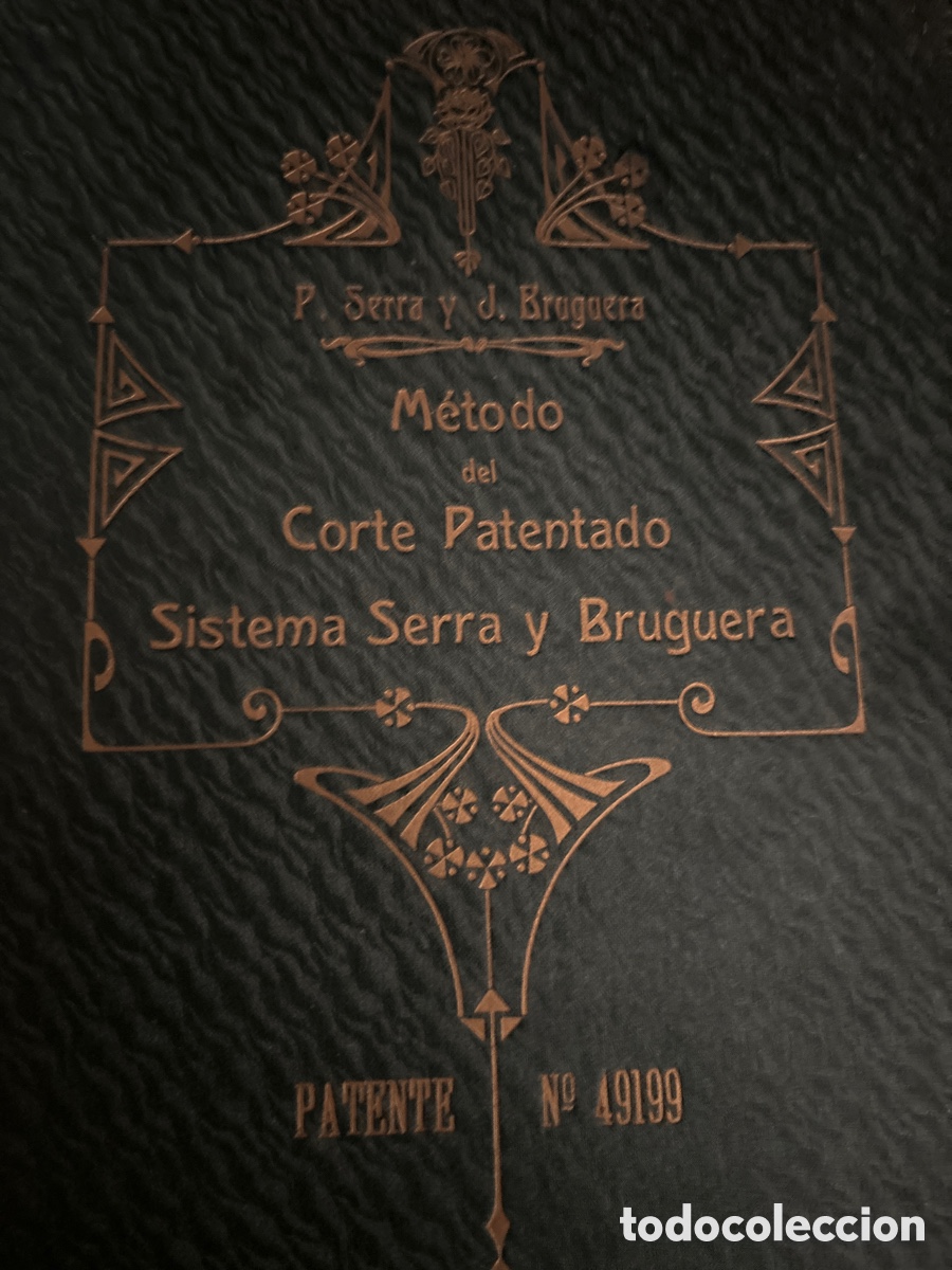 Libros antiguos: M&eacute;todo de corte y patentado. - Foto 2