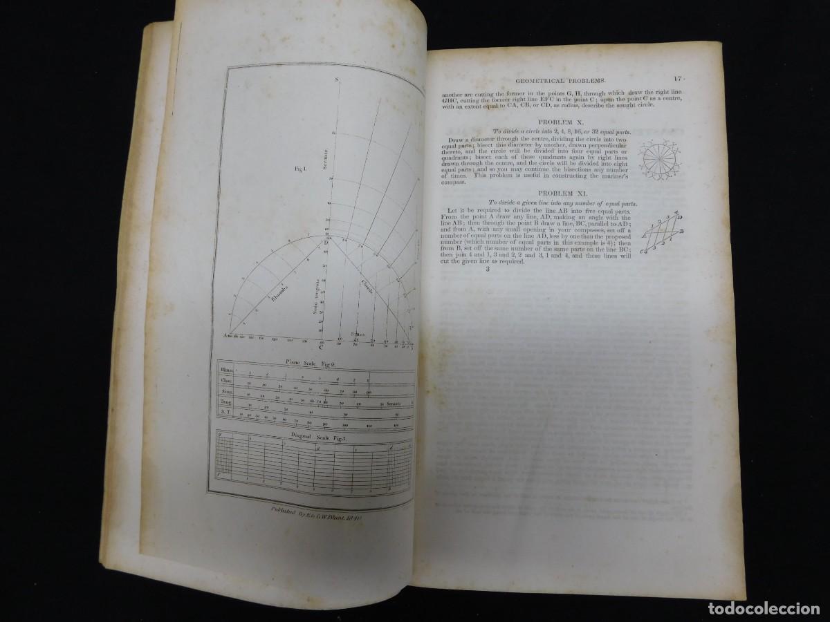 Libros antiguos: THE NEW AMERICAN PRACTICAL NAVIGATOR - NATHANIEL BOWDITCH - 1839 - Foto 8