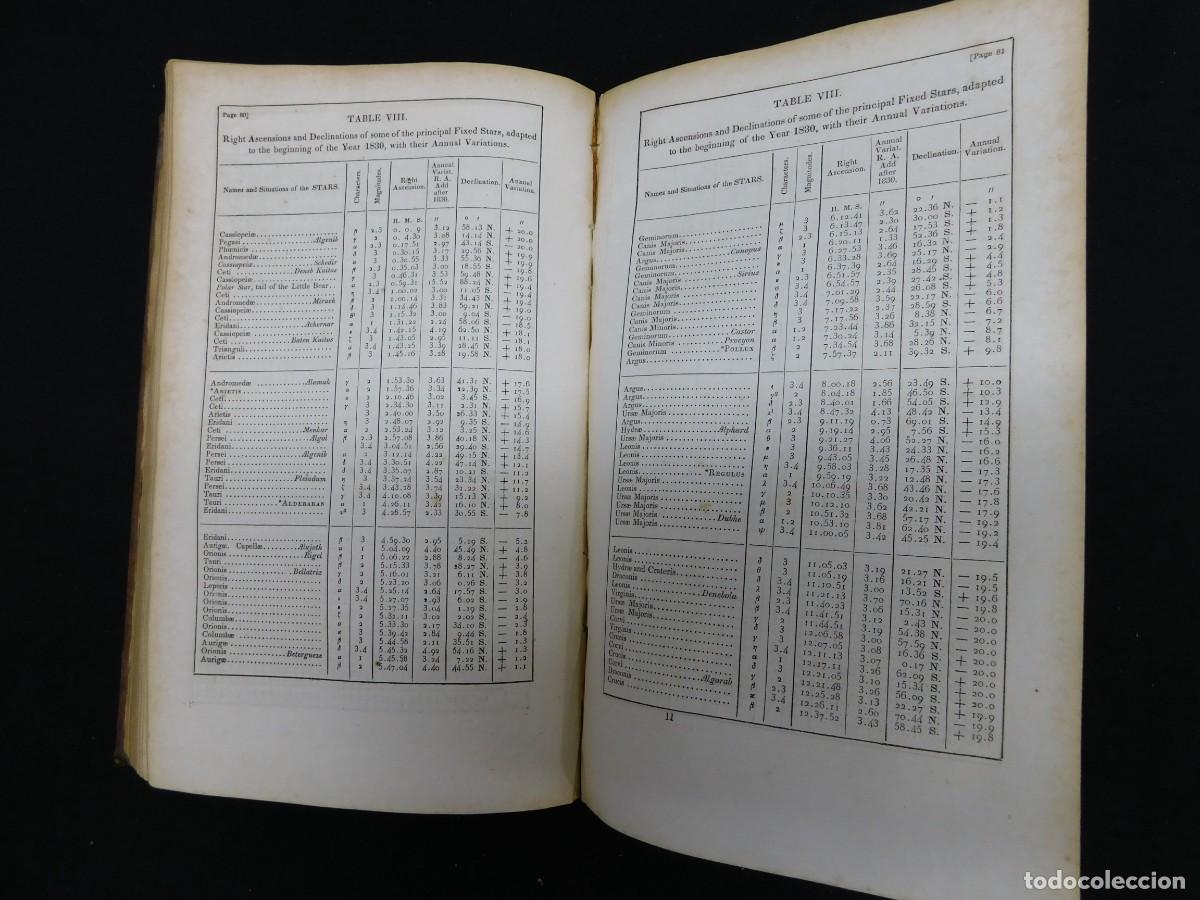Libros antiguos: THE NEW AMERICAN PRACTICAL NAVIGATOR - NATHANIEL BOWDITCH - 1839 - Foto 11