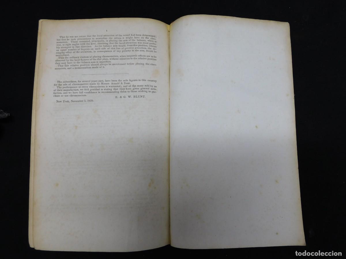 Libros antiguos: THE NEW AMERICAN PRACTICAL NAVIGATOR - NATHANIEL BOWDITCH - 1839 - Foto 13