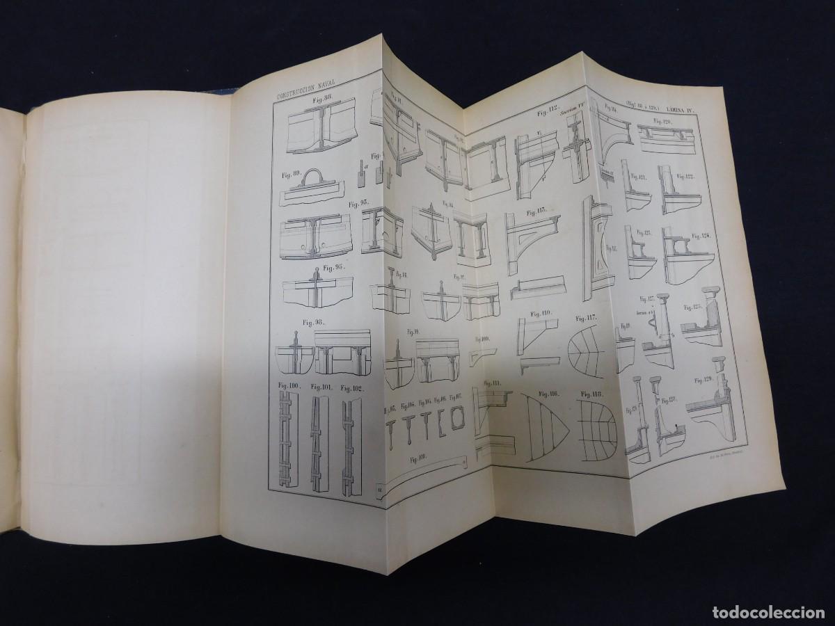 Libros antiguos: LECCIONES DE CONSTRUCCI&Oacute;N NAVAL - 1892 - Foto 15