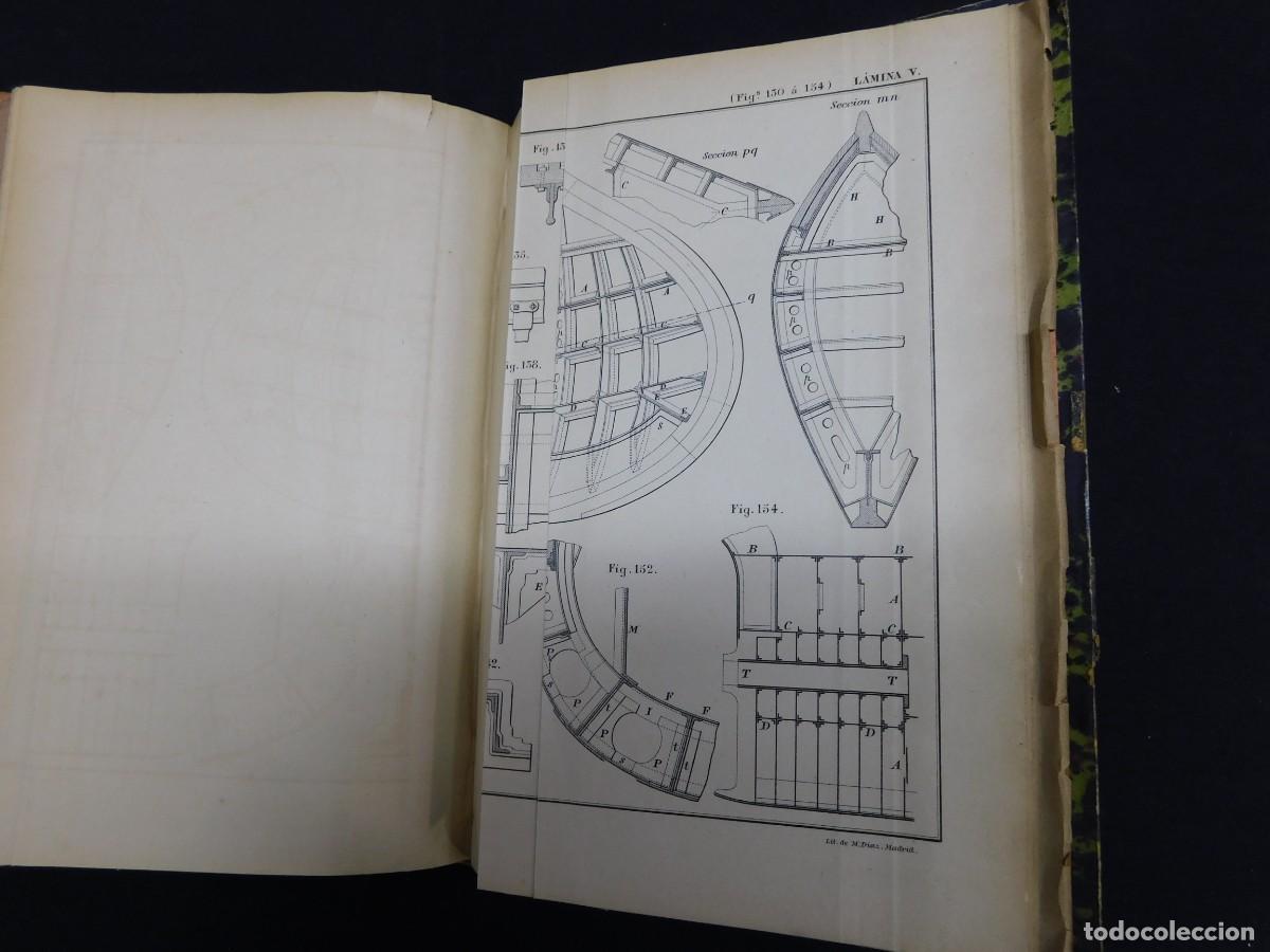 Libros antiguos: LECCIONES DE CONSTRUCCI&Oacute;N NAVAL - 1892 - Foto 16