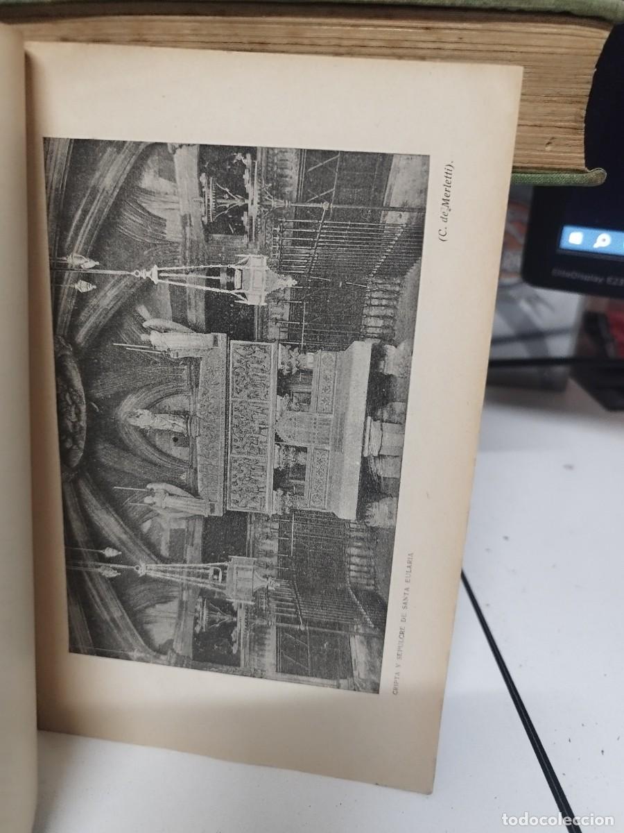 Libros antiguos: LA CRIPTA DE SANTA EULARIA A LA S&Eacute;U DE BARCELONA. - MAS Y DOM&Eacute;NECH, Joseph. - Foto 4