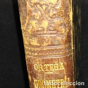 Libros antiguos: Geometr&iacute;a D. Miguel Ortega y sala 1884 - Foto 3