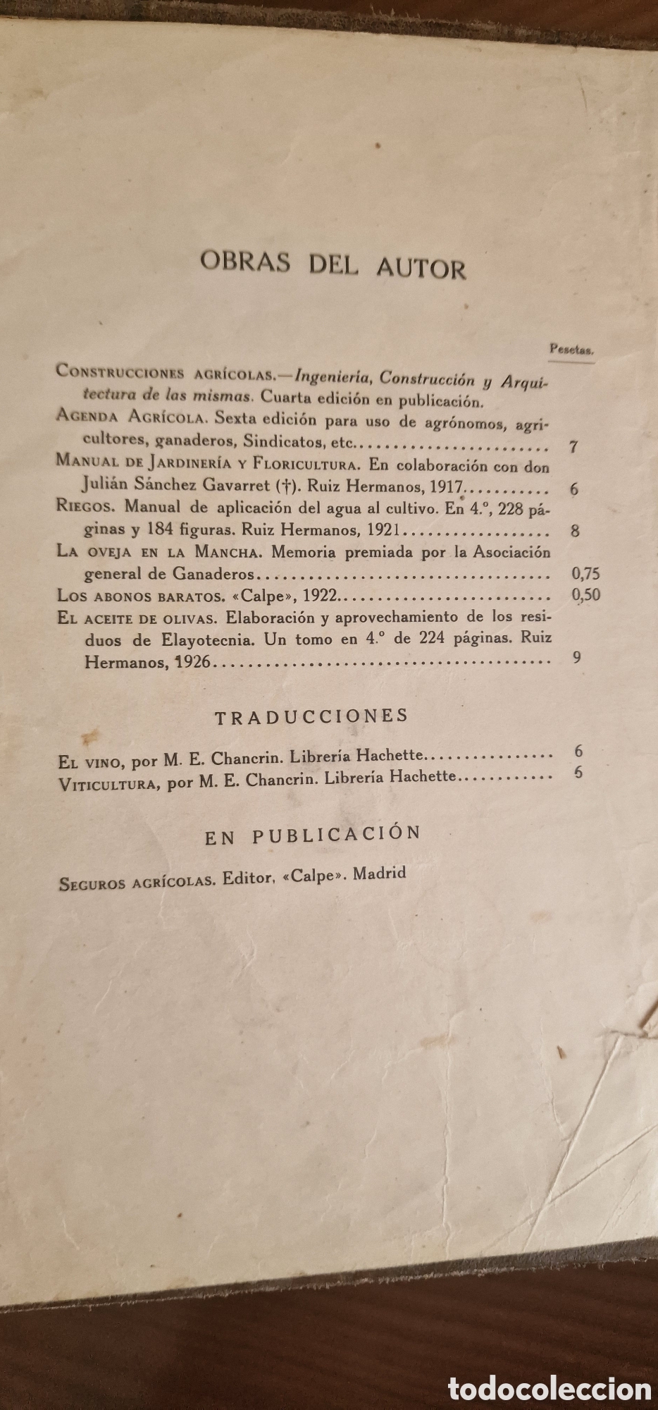 Libros antiguos: Ganader&iacute;a - D. Jos&eacute; M&ordf; de Soroa y Pineda - Foto 7