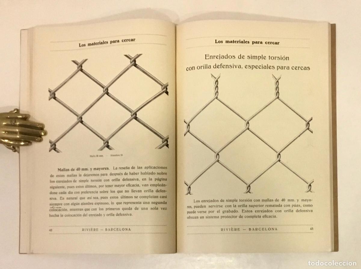 Libros antiguos: LA TEOR&Iacute;A Y LA PR&Aacute;CTICA DEL CERCADO. RIVI&Egrave;RE Y C&Iacute;A. - Foto 4