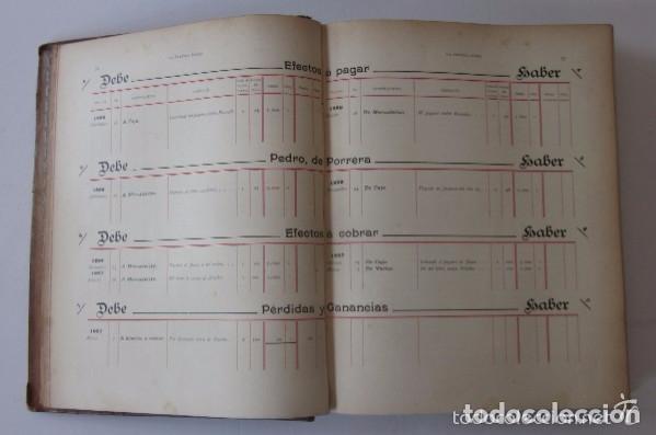 Libros antiguos: LA PARTIDA DOBLE - EMILIO OLIVER CASTA&Ntilde;ER - Foto 4