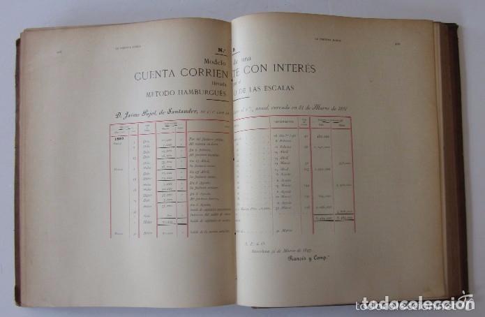 Libros antiguos: LA PARTIDA DOBLE - EMILIO OLIVER CASTA&Ntilde;ER - Foto 6